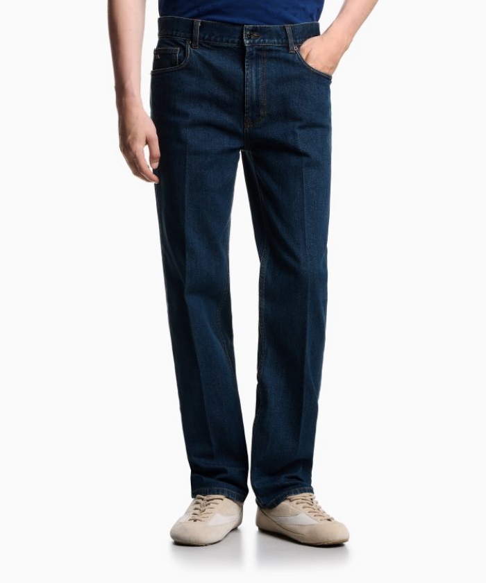 ストレートフィットジーンズ EM000763_AF18093(M25DA022)｜HANKYU