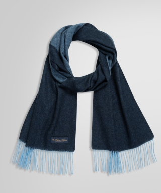 カシミヤ リバーシブルマフラー