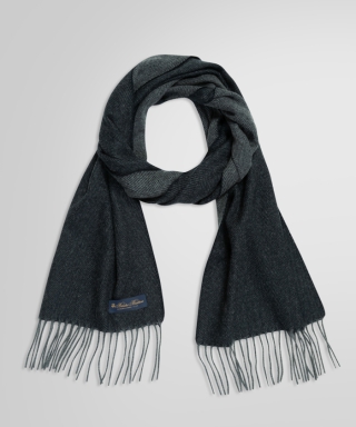 カシミヤ ヘリンボーン マフラー