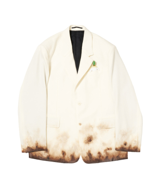 MUD-HAND-PAINTED TAILORED JACKET　26SS12JK80