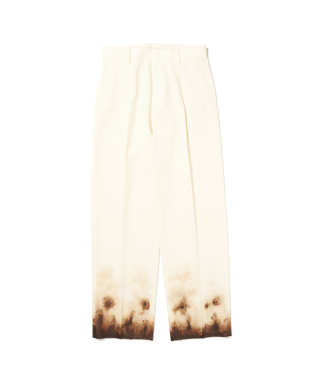 MUD-HAND-PAINTED TAILORED TROUSER　26SS12PT344