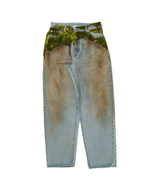 MOSS-GROWN WOOD DENIM PANTS　26SS20PT351