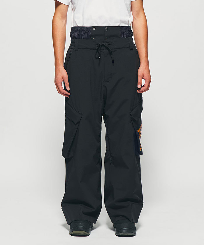 THERMAL BORDER OVERSIZED CARGO PANTS PT-04(M25DT029)｜HANKYU MEN'S