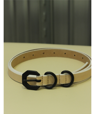NARROW LEATHER BELT　ANC-GD04