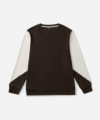 長袖スウェットシャツ　39852