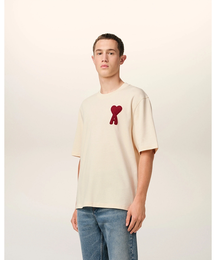 Ami de Coeur パッチ Tシャツ HTS065.726(M25O0014)｜HANKYU MEN'S