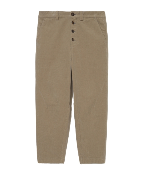 ストレッチコーデュロイ切替変形パンツ　UC2E4501-1