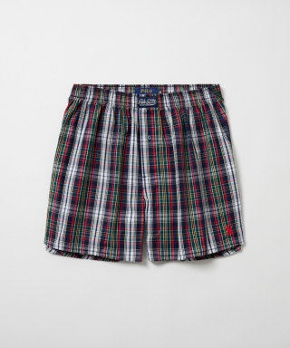 INNES PLAID WOVEN BOXER　RM4-C101