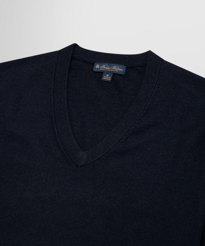 メリノウール Vネックセーター(M25OK005)｜HANKYU MEN'S / 阪急メンズ