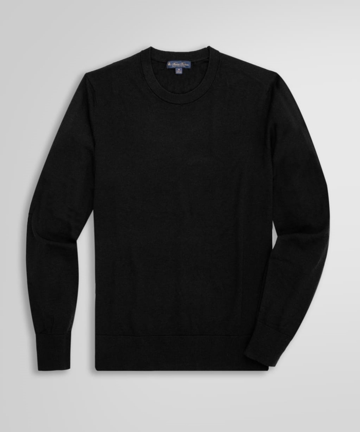 メリノウール クルーネックセーター(M25OK006)｜HANKYU MEN'S