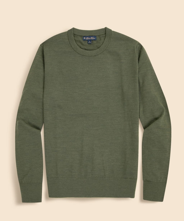 メリノウール クルーネックセーター(M25OK008)｜HANKYU MEN'S / 阪急メンズ