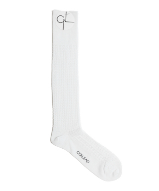 レースソックス Lace long men