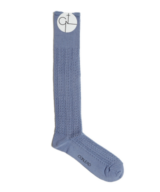 レースソックス Lace long men