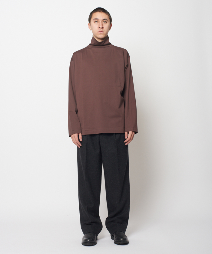 Suvin Cotton Suede Tenjiku High Neck Tee KS25FCS13(M25ON002