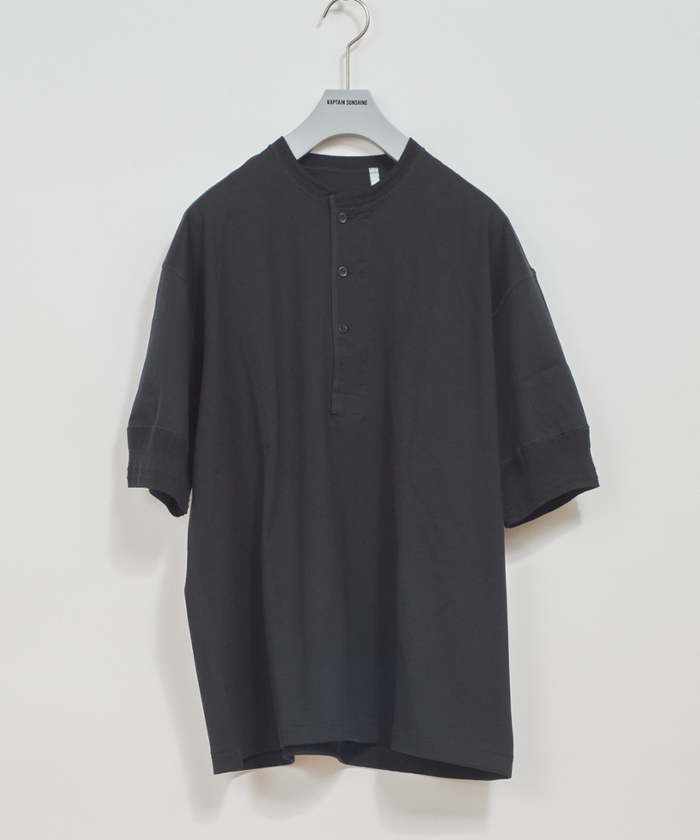 Suvin Supima Tube Henleyneck Tee Light KSBSCS11(M25ON006