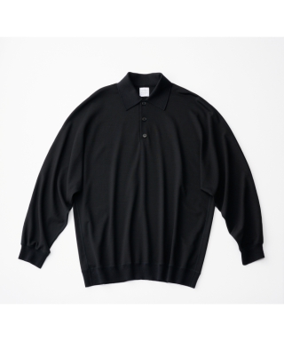 Reduced Collar Dolman Sleeve Knit Polo　01-01-1431