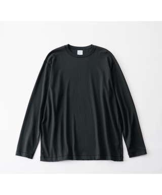 Color Stitch Crew Neck Long Sleeve Loopback Jersey　01-01-1433