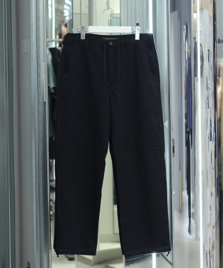 MILLED WOOL BLEND TROUSER　DNA25P01