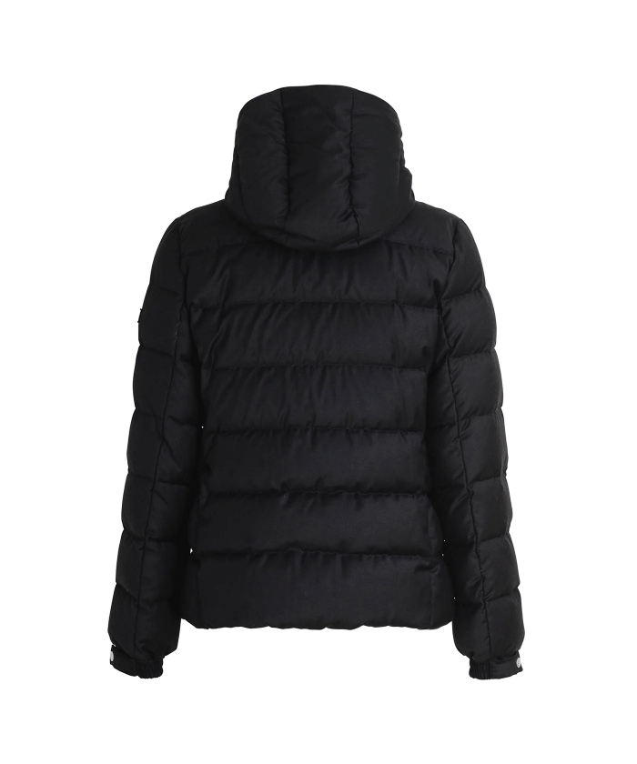 ゆうゆミズノプロ MIZUMO ダウンジャケット 黒 シャドー迷彩 ミズノ直営店限定】体から発生する水分を吸収し発熱する〈ブレス