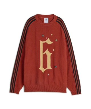 ADIDAS×SONG FOR THE MUTEニット・セーター adidas SONG FOR THE MUTE ADI006 SWEATER - Red | Free Shipping with