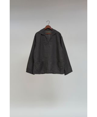 FRENCH P/O SHIRT HEMP　80520010011