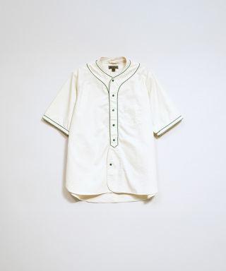 BASEBALL SH S/S COTTON TWILL　80520011002