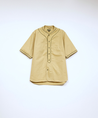 BASEBALL SH S/S COTTON TWILL　80520011002