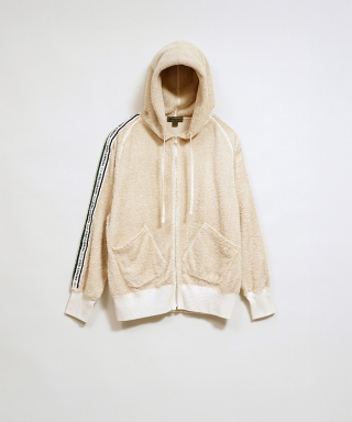 ZIP UP HOODIE PILE　80520020041