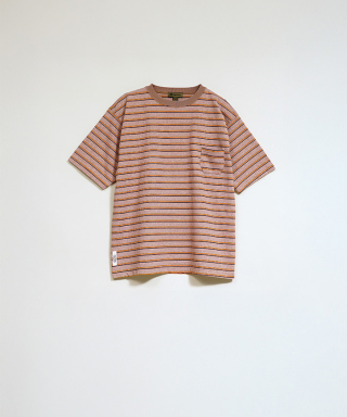 7.8oz BORDER H/S T-SH　80520021000