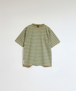 7.8oz BORDER H/S T-SH　80520021000