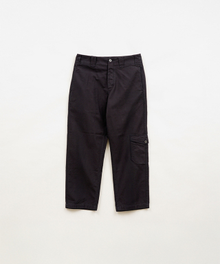 WORK SUIT TROUSERS SLUB SATEEN　80521350030