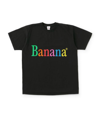 NOT APPLE TEE Banana BLACK　BY113