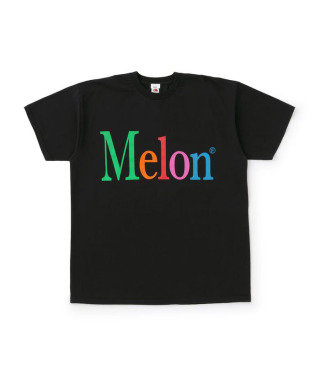 NOT APPLE TEE Melon BLACK　BY116