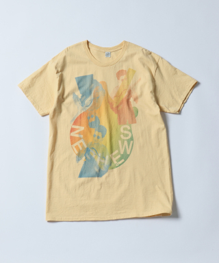 INKJET PRINT SHORT SLEEVE T-SHIRT　DNS25T05