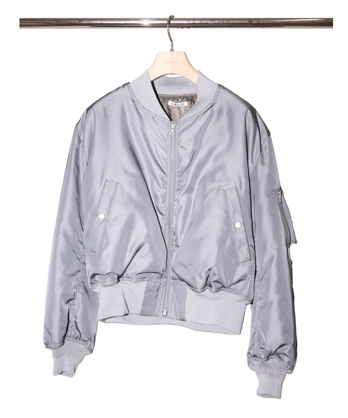 HIGH DENSITY SILK TWILL FLIGHT BLOUSON A26SB01AR(M261N020)｜HANKYU 