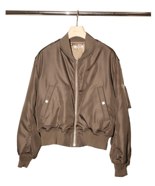 HIGH DENSITY SILK TWILL FLIGHT BLOUSON A26SB01AR