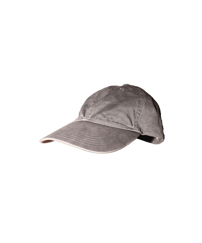 GARMENT-DYED FINX CHINO CAP MADE BY KIJIMA TAKAYUKI (RED BROWN