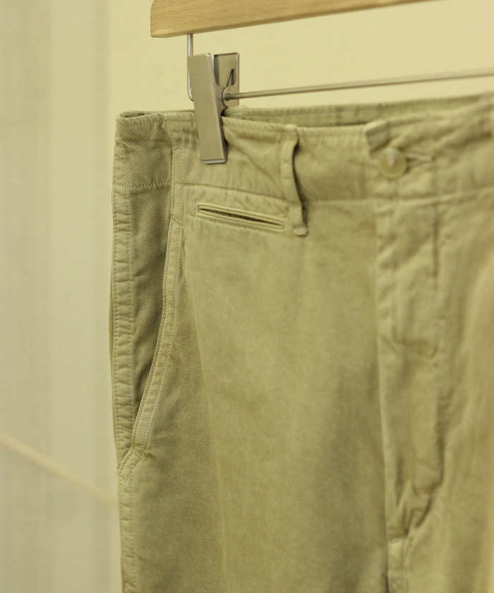 GARMENT-DYED FINX LIGHT CHINO PANTS A26SP03LF(M261N076)｜HANKYU