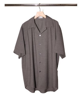 SUMMER TWIST CASHMERE PORA HALF-SLEEVED SHIRT A26SS02CP