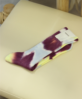 GIZA HIGH GAUGE TIE-DYE SOCKS A26SS05SX-M