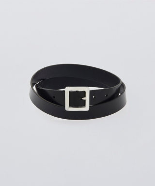 Square Buckle Belt -Black- XOBL001