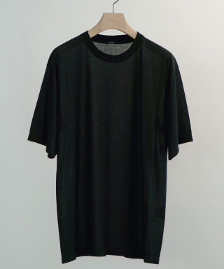 カシミヤ 半袖ニット　D01-06017