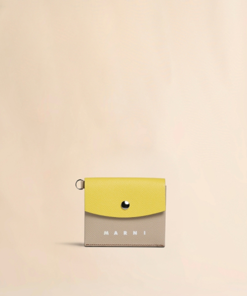 即売御免！！ MARNI PFM10002ISULV889 レザーウォレット ミニウォレット PFMI0002ISULV889(M262K005)｜HANKYU MEN'S / 阪急メンズ