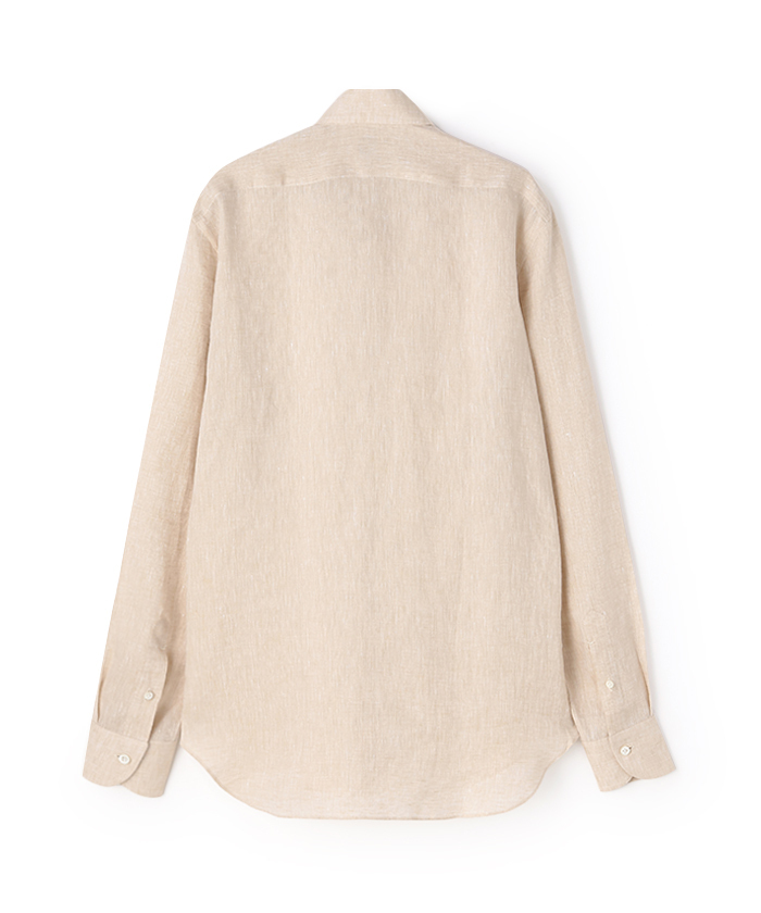 1332】新品8.2万【malo / マーロ　39　麻100％　リネンシャツ　BOX付　バンドカラー　フィレンツェ最高メゾン】ホワイト &frasl; 992新品8.2万malo マーロ No. SS39228 Sterilelink