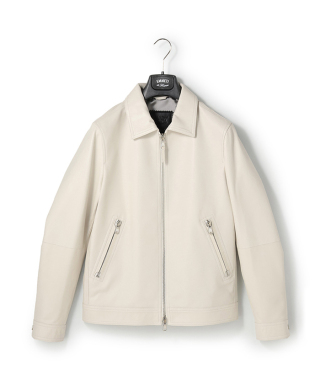 ジップアップブルゾン　GIACOMO SP LAMB SUEDE