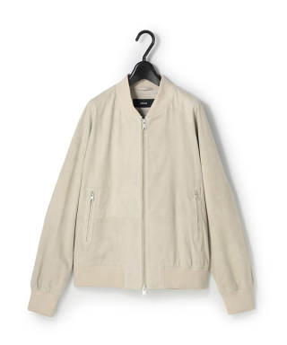 スウェードブルゾン　DION-Lamb Suede