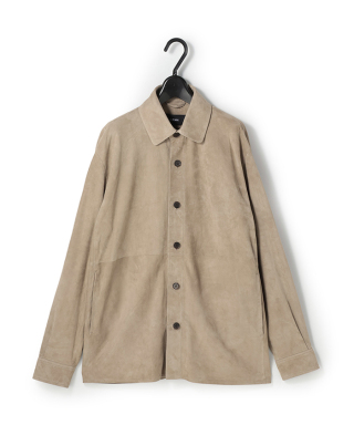 スウェードシャツ　LUSH-LAMB SUEDE