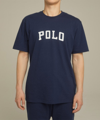 Short Sleeve Crew Shirt Logo Printed　RM8-D201