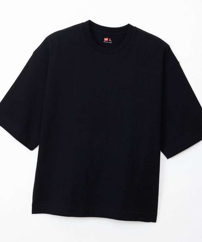 週末限定価格‼️Hanes 鬼フェード　無地ブランクTシャツ Hanes THE RELAX オーバーサイズド クルーネックTシャツ HM1-D206