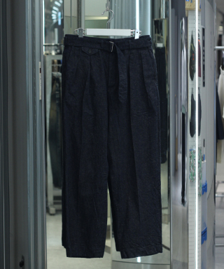 Cotton Linen Denim Riviera Trousers　KS26SPT28